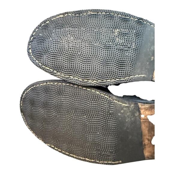 Frye Paige Knee High Riding Boot Black Leather Women size 8.5 B - Picture 10 of 12